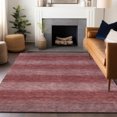thumbnail image 1 of Addison Rugs Chantille Indoor/Outdoor Transitional Stripe Paprika Machine Washable Rectangle Rug, 8' x 10', 1 of 7