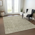 thumbnail image 1 of Addison Rugs Chantille Indoor/Outdoor Transitional Stripe Taupe Machine Washable Rectangle Rug, 8' x 10', 1 of 7