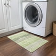 thumbnail image 1 of Addison Rugs Chantille Indoor/Outdoor Transitional Stripes Aloe Washable Rectangle Rug, 1'8" x 2'6", 1 of 6