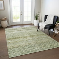 Addison Rugs Chantille Indoor/Outdoor Transitional Stripes Aloe Washable Rectangle Rug, 10' x 14'