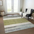 thumbnail image 1 of Addison Rugs Chantille Indoor/Outdoor Transitional Stripes Aloe Washable Rectangle Rug, 3' x 5', 1 of 6