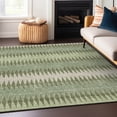 thumbnail image 1 of Addison Rugs Chantille Indoor/Outdoor Transitional Stripes Aloe Washable Rectangle Rug, 8' x 10', 1 of 6