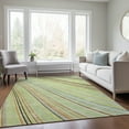 thumbnail image 1 of Addison Rugs Chantille Indoor/Outdoor Transitional Stripes Aloe Washable Rectangle Rug, 8' x 10', 1 of 5
