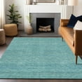 thumbnail image 1 of Addison Rugs Chantille Indoor/Outdoor Transitional Stripes Aqua Washable Rectangle Rug, 10' x 14', 1 of 6