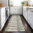 thumbnail image 1 of Addison Rugs Chantille Indoor/Outdoor Transitional Stripes Beige Washable Runner Rug, 2'3" x 7'6", 1 of 6
