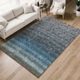 thumbnail image 1 of Addison Rugs Chantille Indoor/Outdoor Transitional Stripes Blue Machine Washable Rectangle Rug, 5' x 7'6", 1 of 8