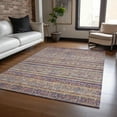thumbnail image 1 of Addison Rugs Chantille Indoor/Outdoor Transitional Stripes Blue Washable Rectangle Rug, 2'6" x 3'10", 1 of 6