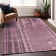 thumbnail image 1 of Addison Rugs Chantille Indoor/Outdoor Transitional Stripes Blush Washable Rectangle Rug, 3' x 5', 1 of 6