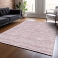 thumbnail image 1 of Addison Rugs Chantille Indoor/Outdoor Transitional Stripes Blush Washable Rectangle Rug, 3' x 5', 1 of 6