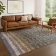 thumbnail image 1 of Addison Rugs Chantille Indoor/Outdoor Transitional Stripes Brown Machine Washable Rectangle Rug, 10' x 14', 1 of 8