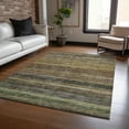 thumbnail image 1 of Addison Rugs Chantille Indoor/Outdoor Transitional Stripes Brown Washable Rectangle Rug, 8' x 10', 1 of 6