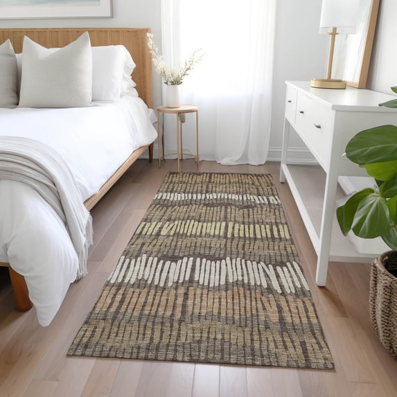 Addison Rugs Chantille ACN889 Brown 2'3" x 7'6" Rug