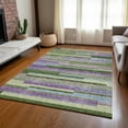 thumbnail image 1 of Addison Rugs Chantille Indoor/Outdoor Transitional Stripes Cactus Washable Rectangle Rug, 3' x 5', 1 of 6