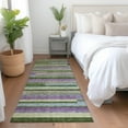 thumbnail image 1 of Addison Rugs Chantille Indoor/Outdoor Transitional Stripes Cactus Washable Runner Rug, 2'3" x 7'6", 1 of 6
