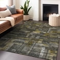 thumbnail image 1 of Addison Rugs Chantille Indoor/Outdoor Transitional Stripes Charcoal Washable Rectangle Rug, 10' x 14', 1 of 6