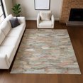 thumbnail image 1 of Addison Rugs Chantille Indoor/Outdoor Transitional Stripes Copper Machine Washable Rectangle Rug, 10' x 14', 1 of 8