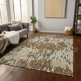 thumbnail image 1 of Addison Rugs Chantille Indoor/Outdoor Transitional Stripes Copper Washable Rectangle Rug, 5' x 7'6", 1 of 6