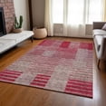 thumbnail image 1 of Addison Rugs Chantille Indoor/Outdoor Transitional Stripes Garnet Washable Rectangle Rug, 2'6" x 3'10", 1 of 6