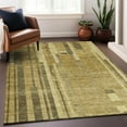 thumbnail image 1 of Addison Rugs Chantille Indoor/Outdoor Transitional Stripes Gold Washable Rectangle Rug, 10' x 14', 1 of 6