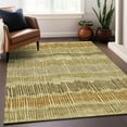 thumbnail image 1 of Addison Rugs Chantille Indoor/Outdoor Transitional Stripes Gold Washable Rectangle Rug, 2'6" x 3'10", 1 of 6