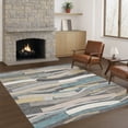 thumbnail image 1 of Addison Rugs Chantille Indoor/Outdoor Transitional Stripes Gray Machine Washable Rectangle Rug, 3' x 5', 1 of 8