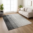 thumbnail image 1 of Addison Rugs Chantille Indoor/Outdoor Transitional Stripes Gray Machine Washable Rectangle Rug, 3' x 5', 1 of 8