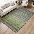 thumbnail image 1 of Addison Rugs Chantille Indoor/Outdoor Transitional Stripes Green Machine Washable Rectangle Rug, 3' x 5', 1 of 8