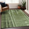 thumbnail image 1 of Addison Rugs Chantille Indoor/Outdoor Transitional Stripes Green Washable Rectangle Rug, 3' x 5', 1 of 6