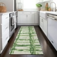 thumbnail image 1 of Addison Rugs Chantille Indoor/Outdoor Transitional Stripes Green Washable Runner Rug, 2'3" x 7'6", 1 of 6