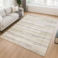 thumbnail image 1 of Addison Rugs Chantille Indoor/Outdoor Transitional Stripes Ivory Machine Washable Rectangle Rug, 9' x 12', 1 of 10