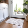 thumbnail image 1 of Addison Rugs Chantille Indoor/Outdoor Transitional Stripes Lavender Washable Rectangle Rug, 1'8" x 2'6", 1 of 6