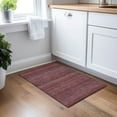 thumbnail image 1 of Addison Rugs Chantille Indoor/Outdoor Transitional Stripes Merlot Washable Rectangle Rug, 1'8" x 2'6", 1 of 6
