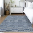 thumbnail image 1 of Addison Rugs Chantille Indoor/Outdoor Transitional Stripes Navy Washable Rectangle Rug, 8' x 10', 1 of 6