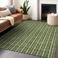 thumbnail image 1 of Addison Rugs Chantille Indoor/Outdoor Transitional Stripes Olive Washable Rectangle Rug, 10' x 14', 1 of 6