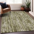 thumbnail image 1 of Addison Rugs Chantille Indoor/Outdoor Transitional Stripes Olive Washable Rectangle Rug, 9' x 12', 1 of 6