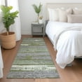 thumbnail image 1 of Addison Rugs Chantille Indoor/Outdoor Transitional Stripes Olive Washable Runner Rug, 2'3" x 7'6", 1 of 6
