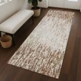 thumbnail image 1 of Addison Rugs Chantille Indoor/Outdoor Transitional Stripes Paprika Machine Washable Runner Rug, 2'3" x 7'6", 1 of 8