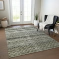 thumbnail image 1 of Addison Rugs Chantille Indoor/Outdoor Transitional Stripes Pewter Washable Rectangle Rug, 5' x 7'6", 1 of 6