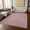 thumbnail image 1 of Addison Rugs Chantille Indoor/Outdoor Transitional Stripes Pink Washable Rectangle Rug, 2'6" x 3'10", 1 of 6