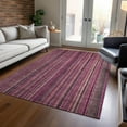 thumbnail image 1 of Addison Rugs Chantille Indoor/Outdoor Transitional Stripes Pink Washable Rectangle Rug, 2'6" x 3'10", 1 of 6