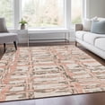 thumbnail image 1 of Addison Rugs Chantille Indoor/Outdoor Transitional Stripes Pink Washable Rectangle Rug, 3' x 5', 1 of 6