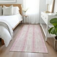 thumbnail image 1 of Addison Rugs Chantille Indoor/Outdoor Transitional Stripes Pink Washable Runner Rug, 2'3" x 7'6", 1 of 6