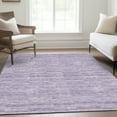 thumbnail image 1 of Addison Rugs Chantille Indoor/Outdoor Transitional Stripes Plum Washable Rectangle Rug, 5' x 7'6", 1 of 6