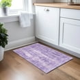 thumbnail image 1 of Addison Rugs Chantille Indoor/Outdoor Transitional Stripes Purple Washable Rectangle Rug, 1'8" x 2'6", 1 of 6