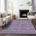 thumbnail image 1 of Addison Rugs Chantille Indoor/Outdoor Transitional Stripes Purple Washable Rectangle Rug, 9' x 12', 1 of 6