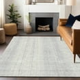 thumbnail image 1 of Addison Rugs Chantille Indoor/Outdoor Transitional Stripes Silver Washable Rectangle Rug, 5' x 7'6", 1 of 6