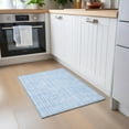 thumbnail image 1 of Addison Rugs Chantille Indoor/Outdoor Transitional Stripes Sky Washable Rectangle Rug, 1'8" x 2'6", 1 of 6