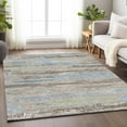 thumbnail image 1 of Addison Rugs Chantille Indoor/Outdoor Transitional Stripes Taupe Washable Rectangle Rug, 2'6" x 3'10", 1 of 6