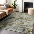thumbnail image 1 of Addison Rugs Chantille Indoor/Outdoor Transitional Stripes Taupe Washable Rectangle Rug, 3' x 5', 1 of 6
