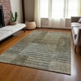 thumbnail image 1 of Addison Rugs Chantille Indoor/Outdoor Transitional Stripes Taupe Washable Rectangle Rug, 8' x 10', 1 of 6